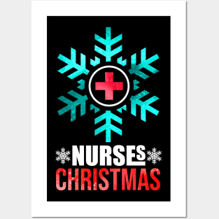 Nurses Christmas Lovable Eve Posters and Art